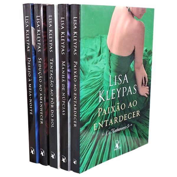 Série Os Hathaways. Completa com 5 Volumes.   Autor: Lisa Kleypas.  Livros usados. Séries completas.