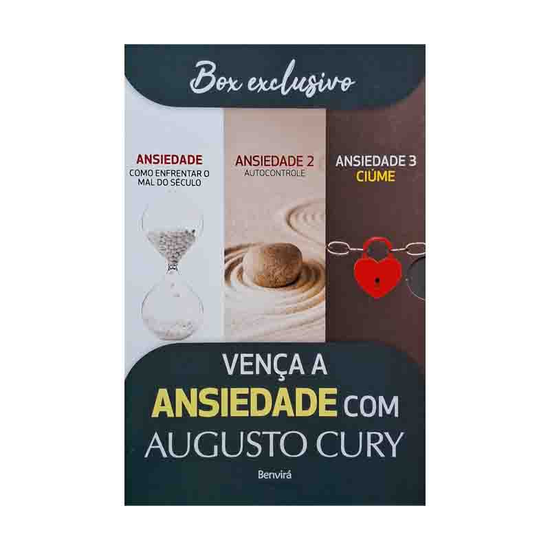 Box Vença a Ansiedade: Augusto Cury