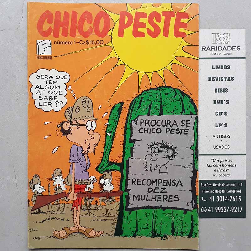 Chico Peste N. 1 – Press Editorial