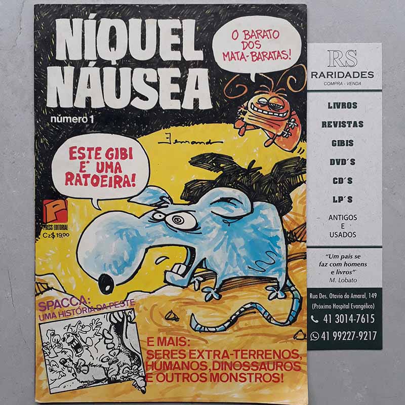 Níquel Náusea N. 1 – Press Editorial