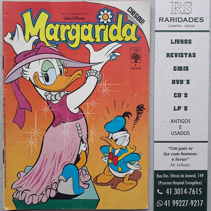 Margarida Nr 1/ Editora Abril