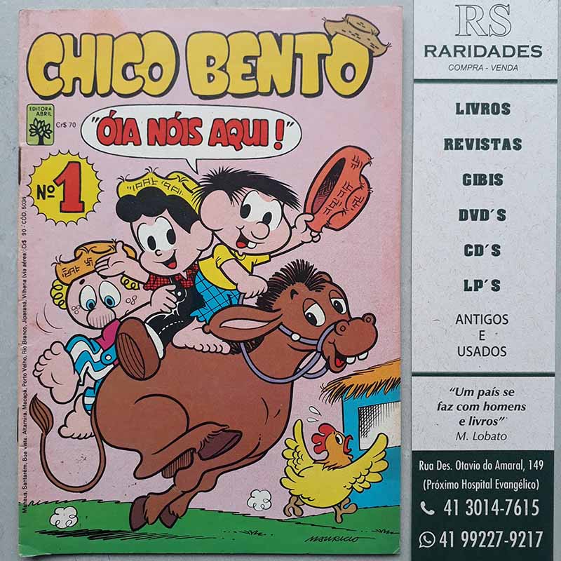 Chico Bento N. 1 – Editora Abril