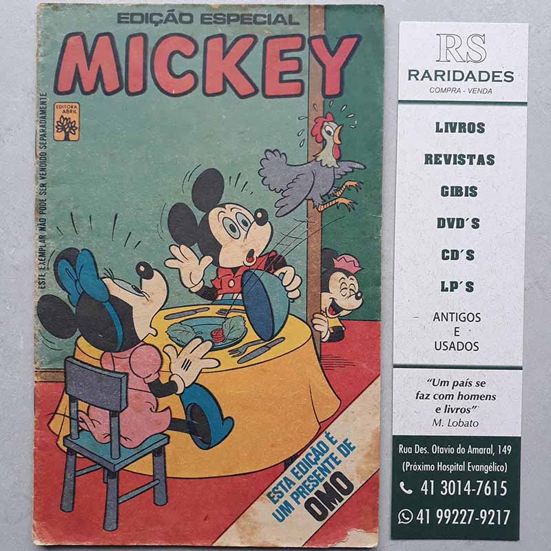 Mickey Edição Especial Omo N 2 – Editora Abril