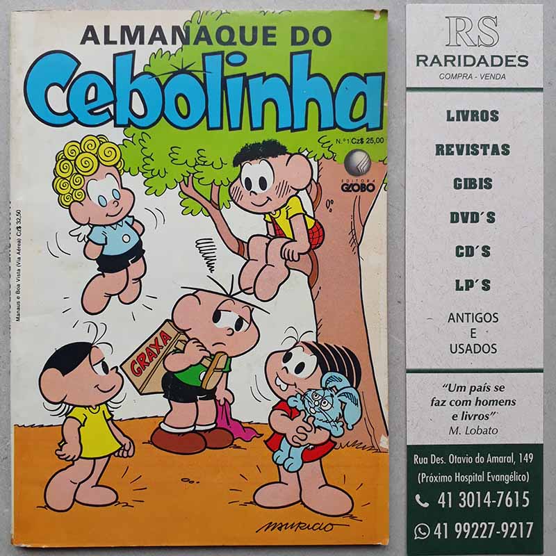 Almanaque do Cebolinha N 1 – Globo