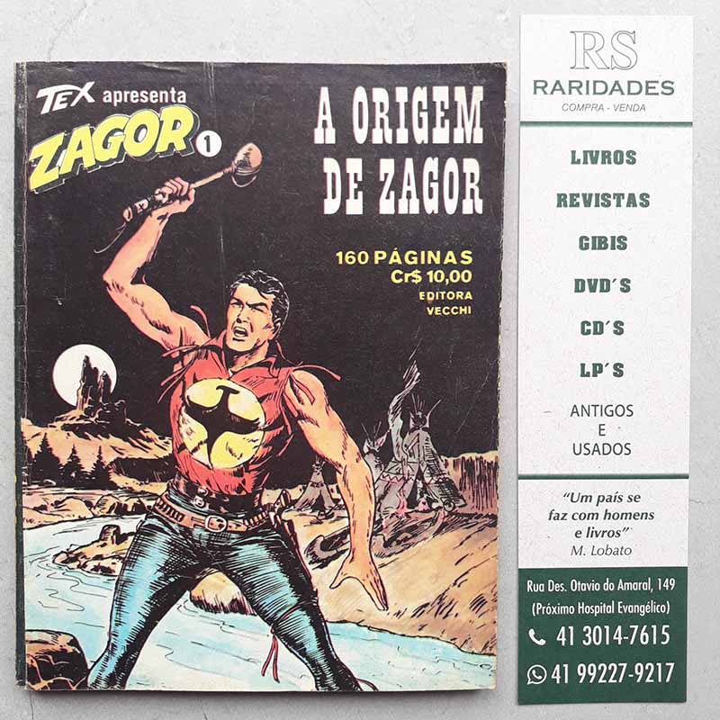 Zagor Nº 1/Vecchi