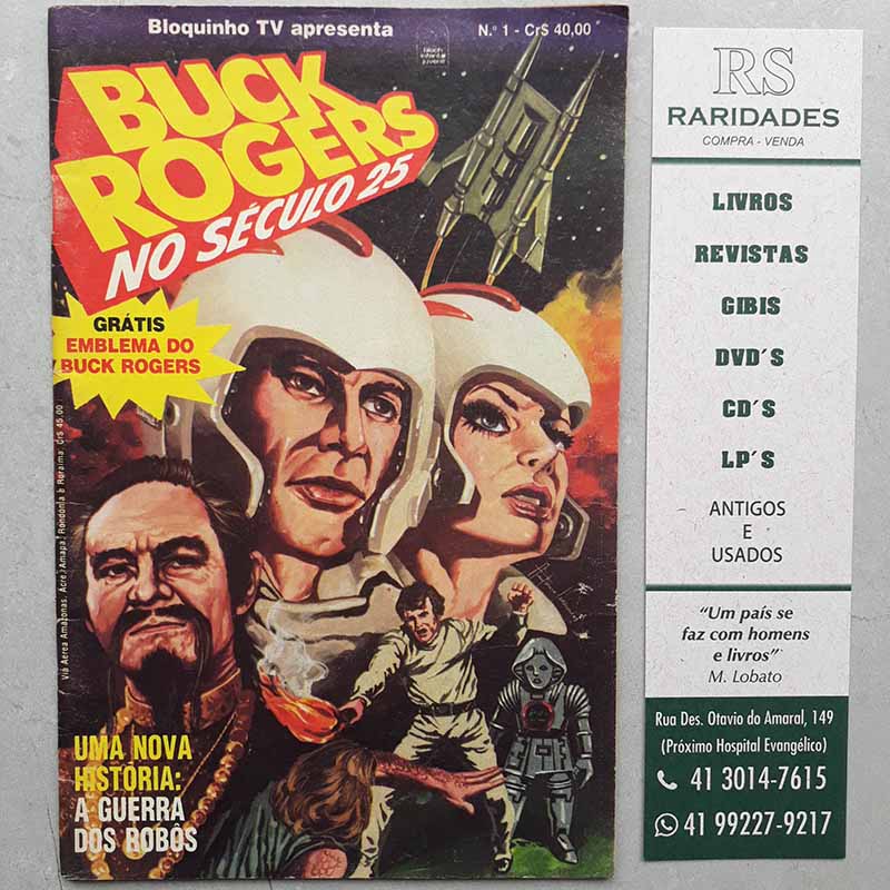 Buck Rogers no Século 25 (Bloquinho TV apresenta) N. 1 – Bloch