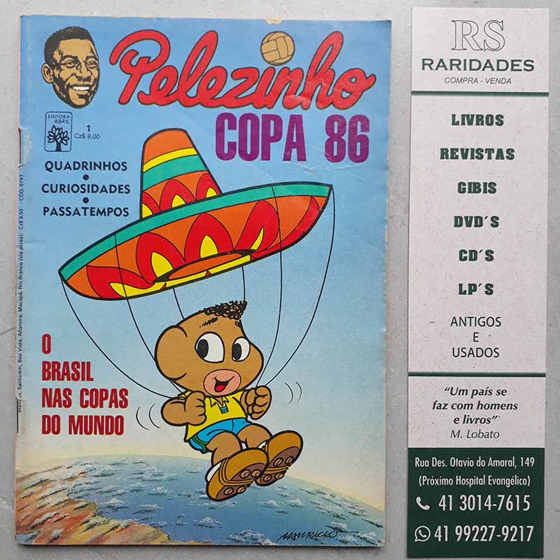 Pelezinho Copa 86 N. 1 – Editora Abril