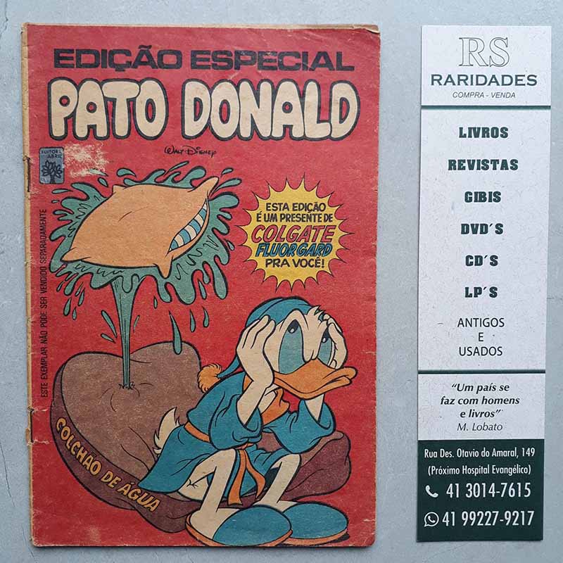 Edição Especial Colgate Nº 3 : Pato Donald