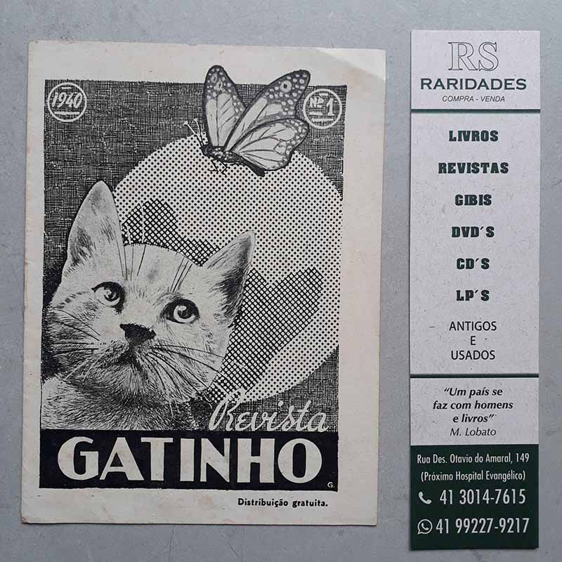 Revista Gatinho Nº 1 Ano 1940