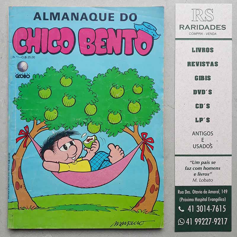 Almanaque do Chico Bento N° 1 Globo