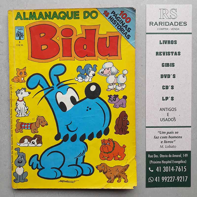 Almanaque do Bidu Nº 1 Abril