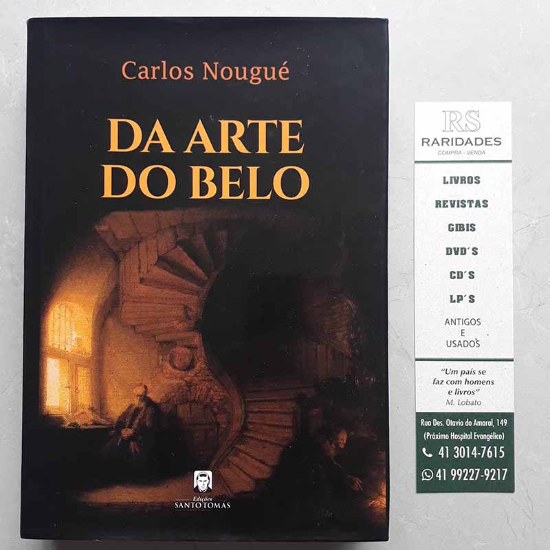 Livro Da Arte do Belo.  Autor