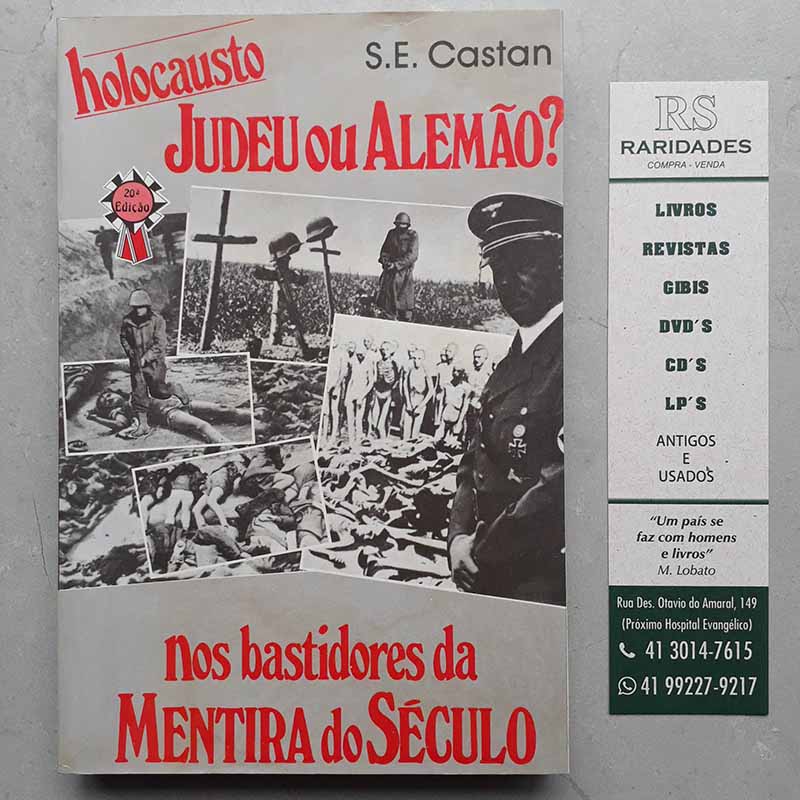 Holocausto Judeu Ou Alemão? – S. E. Castan