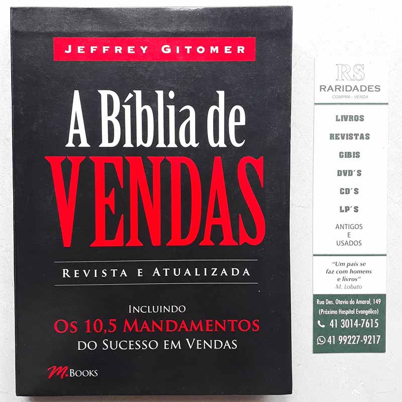 A Bíblia de Vendas – Jeffrey Gitomer