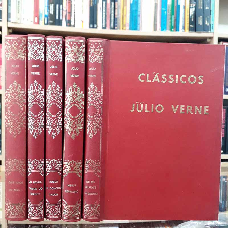 Clássicos Júlio Verne 5 Volumes – Edico