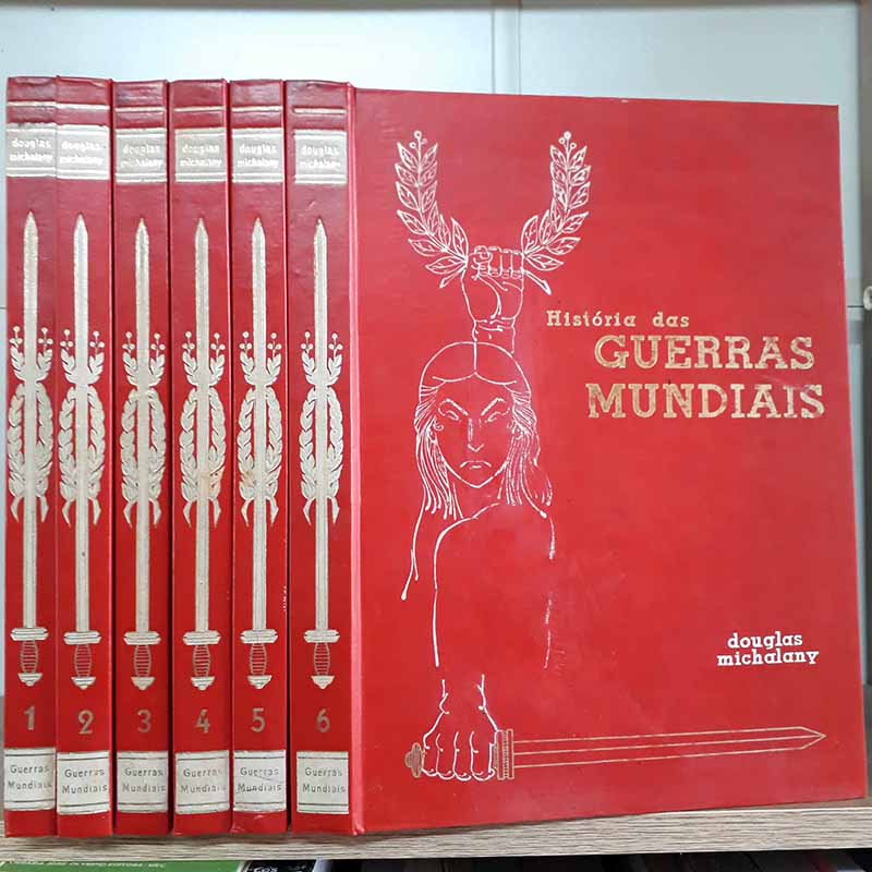 História das Guerras Mundiais 6 Volumes – Douglas Michalany