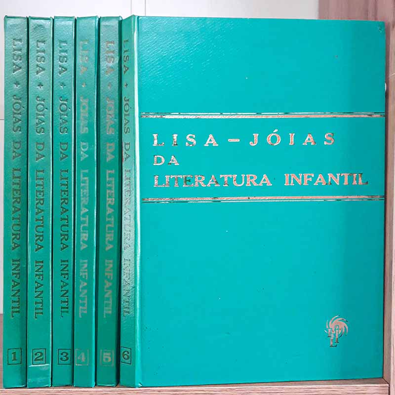 Lisa Jóias da Literatura Infantil 6 Volumes – Jacob Penteado