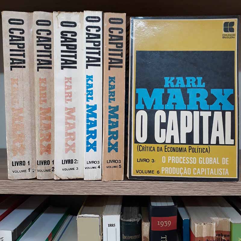 O Capital 6 Volumes – Karl Marx – Civilização Brasileira