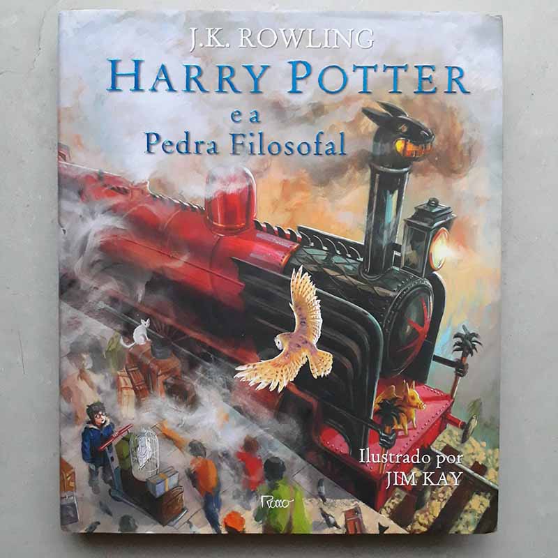 Harry Potter e a Pedra Filosofal Ed. Ilustrada