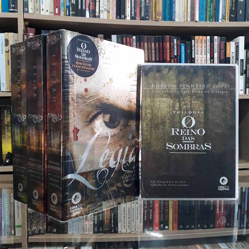 Trilogia O Reino das Sombras: Edição de Colecionador (3 Livros+ CD Áudio)