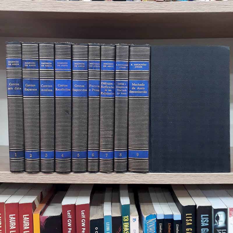 Coleção Machado de Assis 9 Volumes – Civilização Brasileira