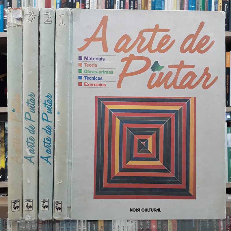 A Arte de Pintar 4 volumes Nova Cultural