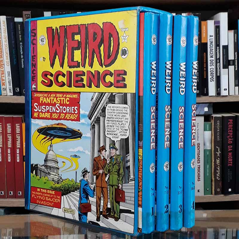 Box The Complete Weird Science 4 Volumes