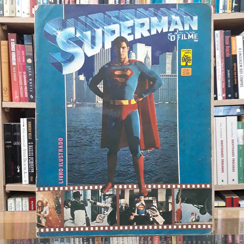 Álbum de Figurinhas Superman O Filme Abril Completo