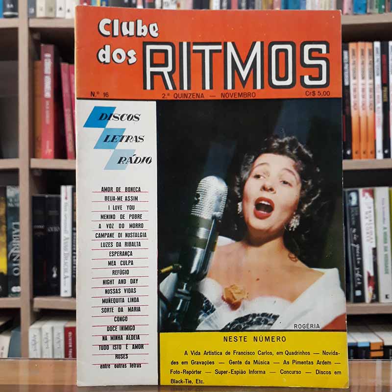 Revista Clube dos Ritmos Nº 16 Rogéria