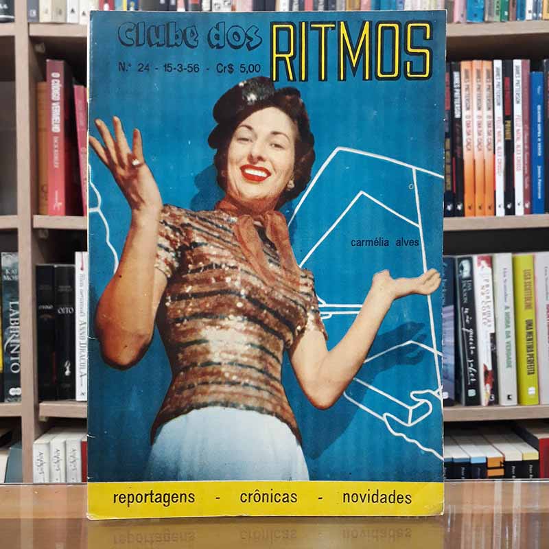 Revista Clube dos Ritmos Nº 24 Carmélia Alves