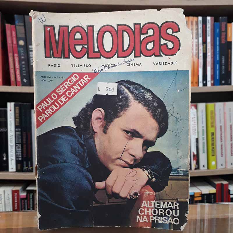 Revista Melodias Nº 138 Paulo Sérgio