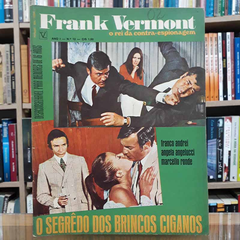 Revista Frank Vermont (O Rei da Contra Espionagem) Nº 12