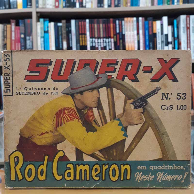 Super X 1ª Série Nº 53 EBAL Rod Cameron