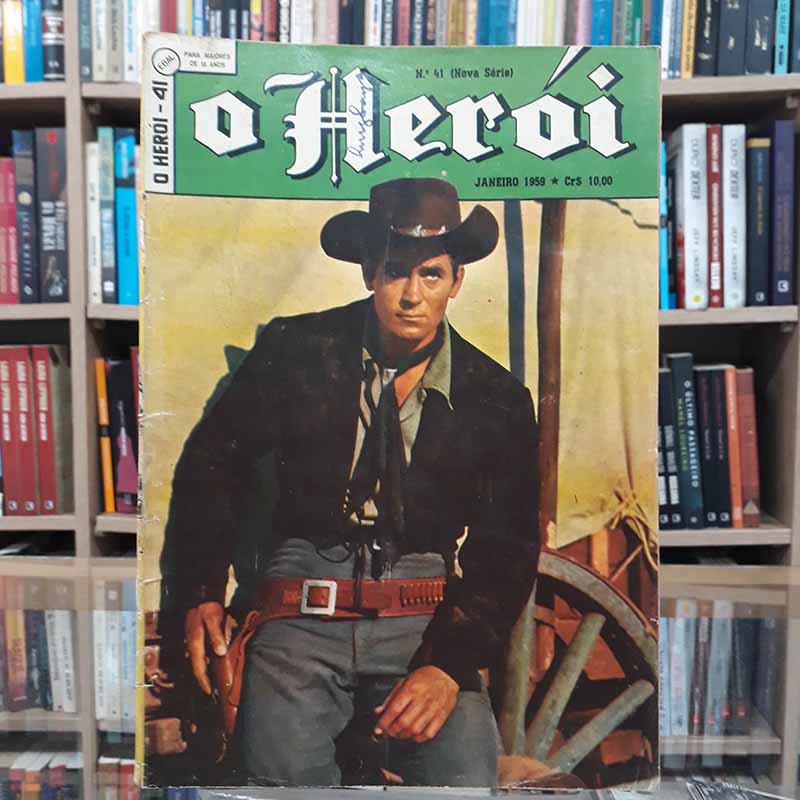 O Herói 2ª Série Nº 41 Ano 1959 EBAL