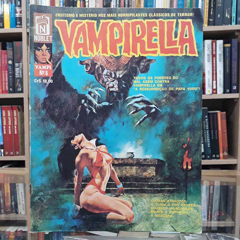 Vampirella Nº 6 (Noblet) a Ressurreição de Papa Vudu