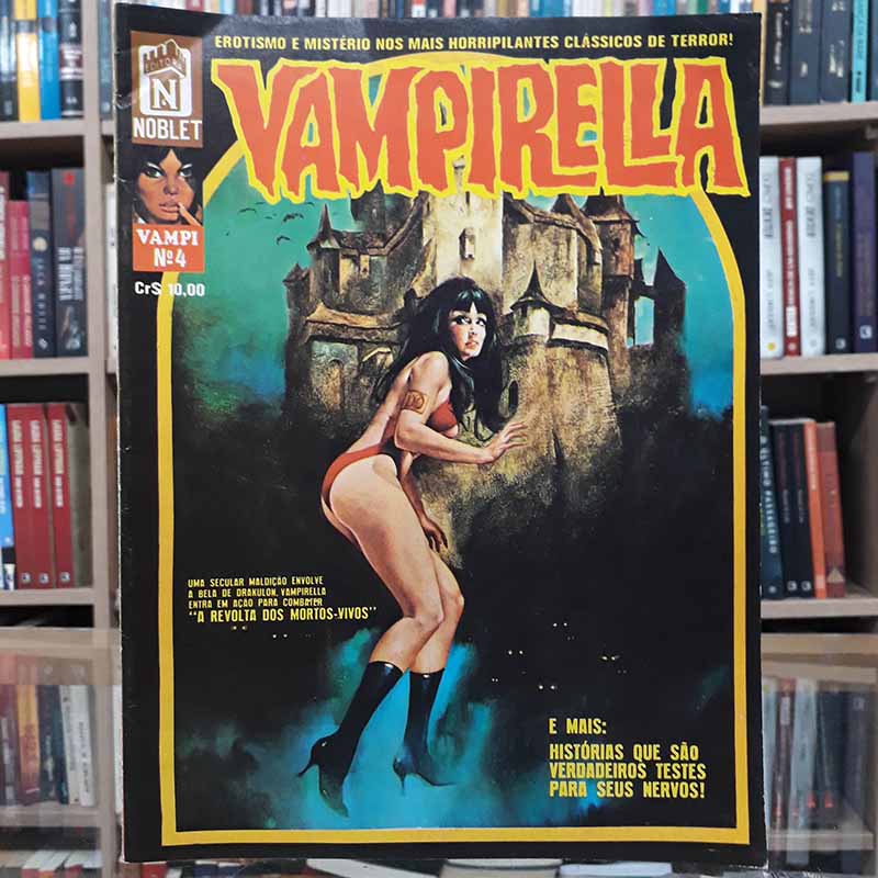 Vampirella Nº 4 (Noblet) A Revolta dos Mortos-Vivos