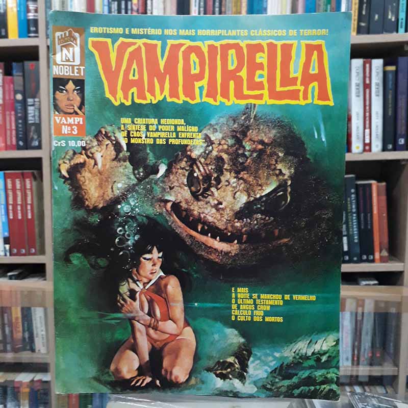 Vampirella Nº 3 (Noblet) O Monstro das Profundezas