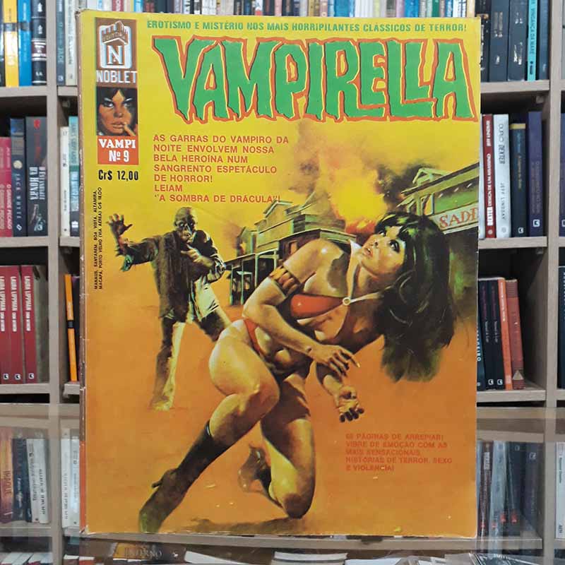 Vampirella Nº 9 (Noblet) – A Sombra de Drácula