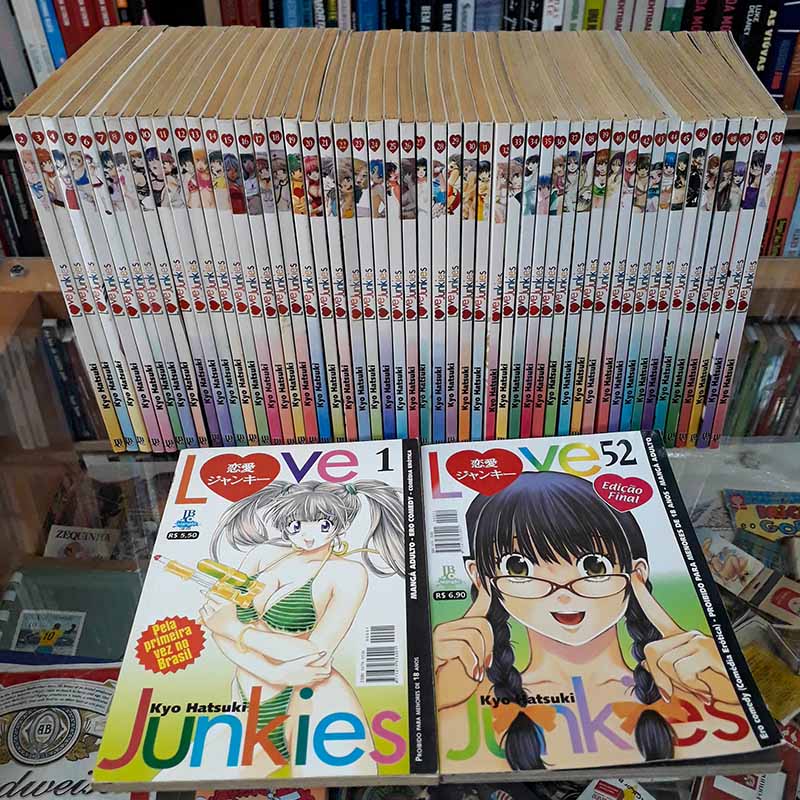 Coleção Love Junkies – 52 Volumes