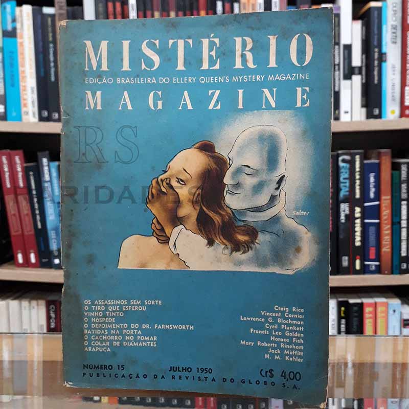 Mistério Magazine Ellery Queen nº 15 Julho/1950