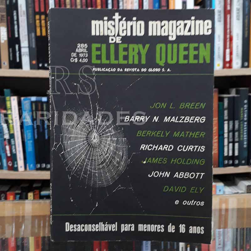 Mistério Magazine Ellery Queen nº 285 Abril/1973