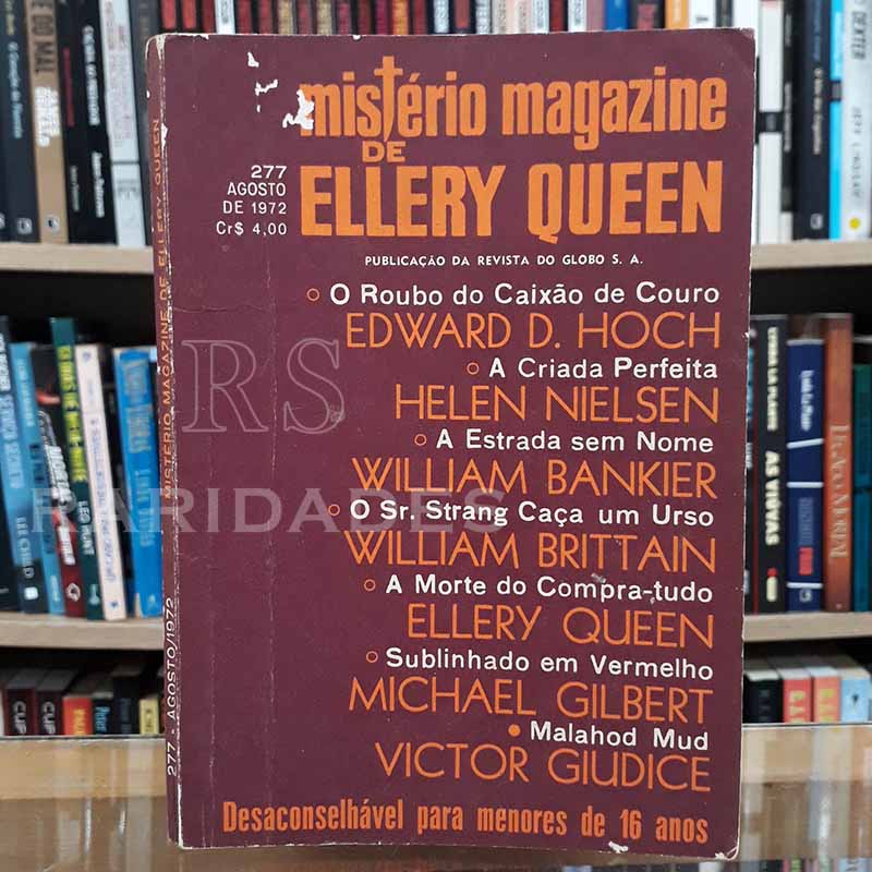 Mistério Magazine Ellery Queen nº 277 Agosto/1972