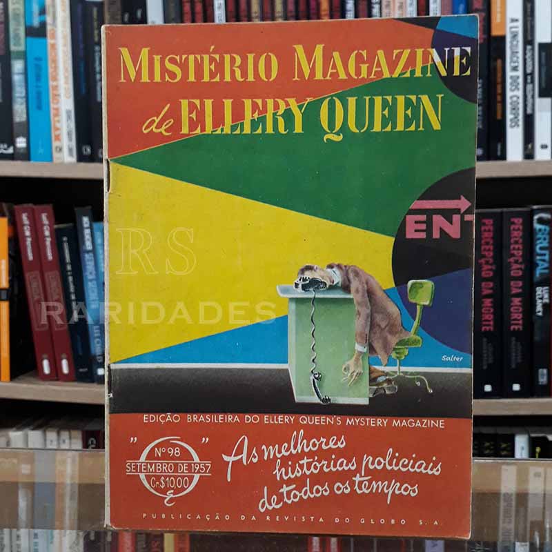 Mistério Magazine Ellery Queen nº 98 Setembro/1957