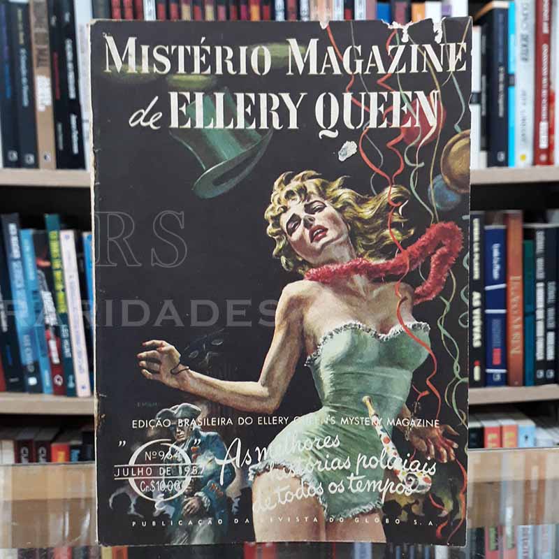 Mistério Magazine Ellery Queen nº 96 Julho/1957