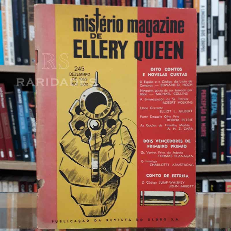 Mistério Magazine Ellery Queen nº 245 Dezembro/1969