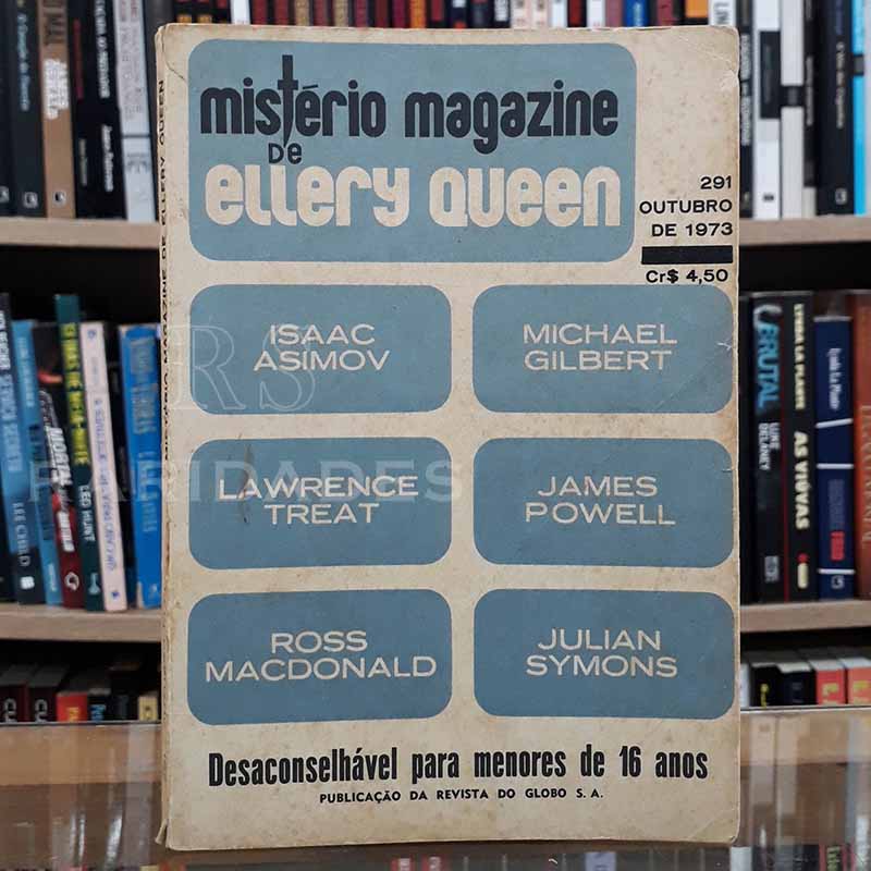 Mistério Magazine Ellery Queen nº 291 Outbro/1973