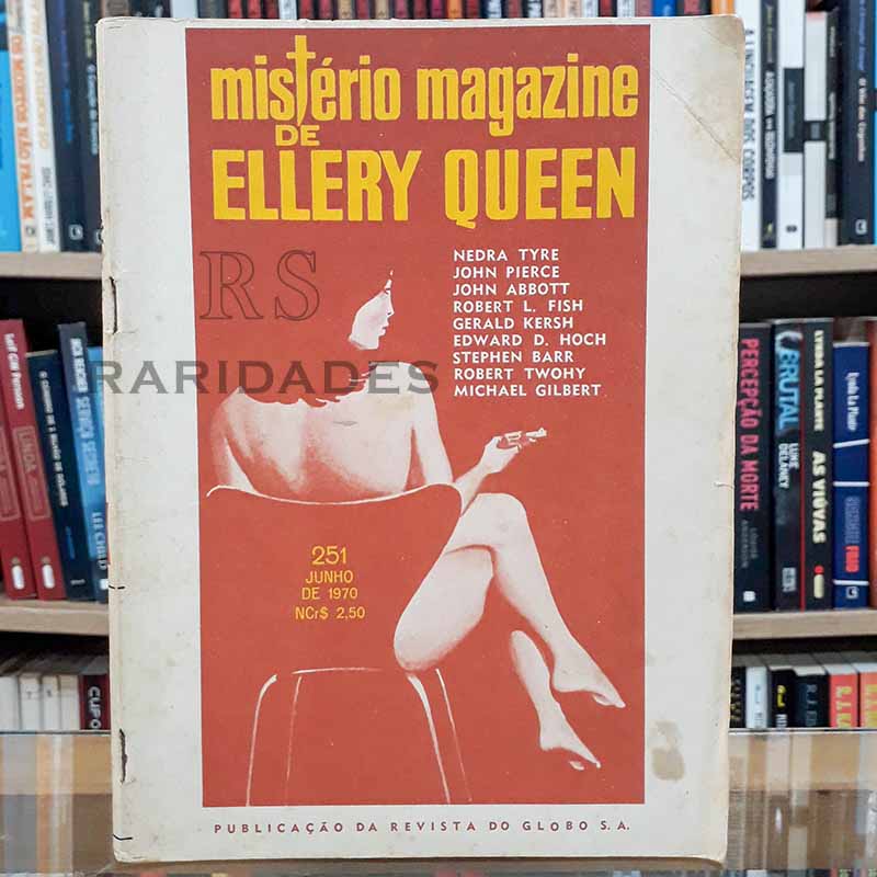 Mistério Magazine Ellery Queen nº 251 Junho/1970