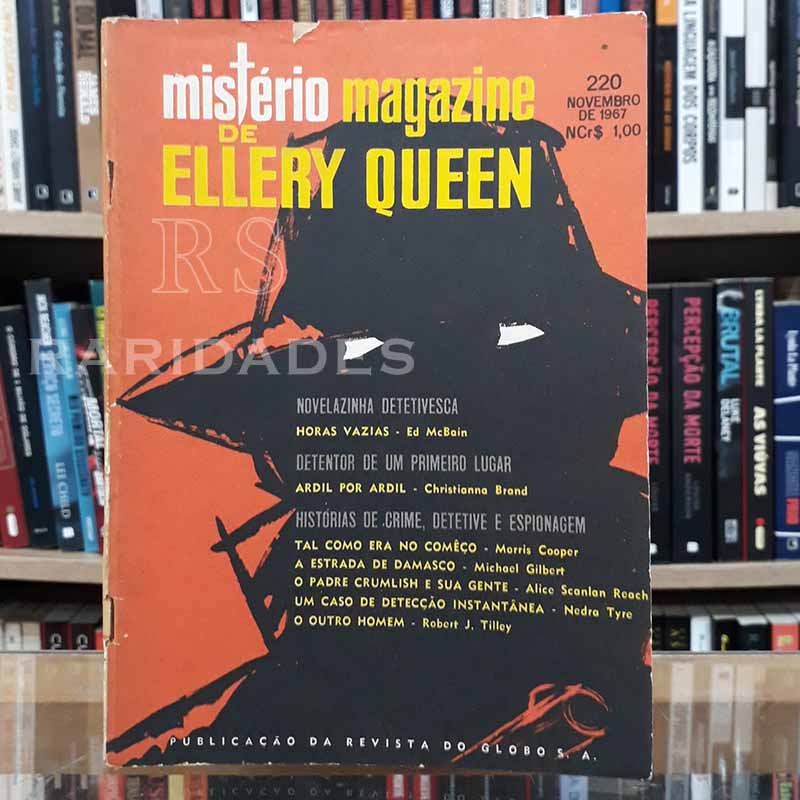 Mistério Magazine Ellery Queen nº 220 Novembro/1967