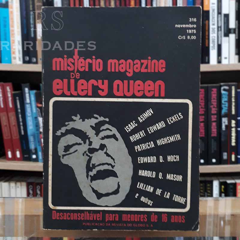 Mistério Magazine Ellery Queen nº 316 Novembro/1975