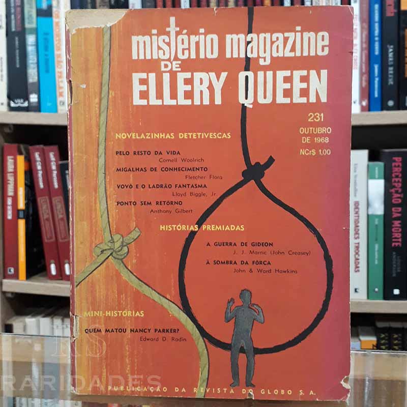 Mistério Magazine Ellery Queen nº 231 Outubro/1968